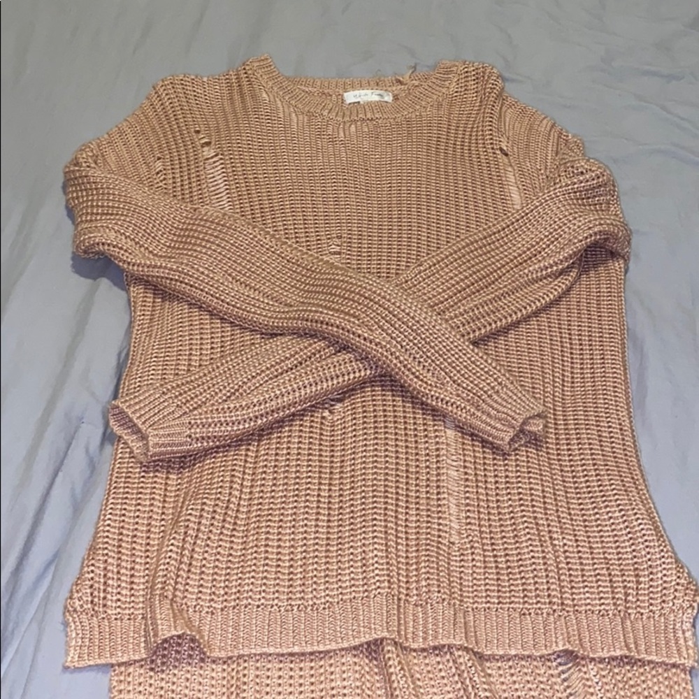 Knit sweater